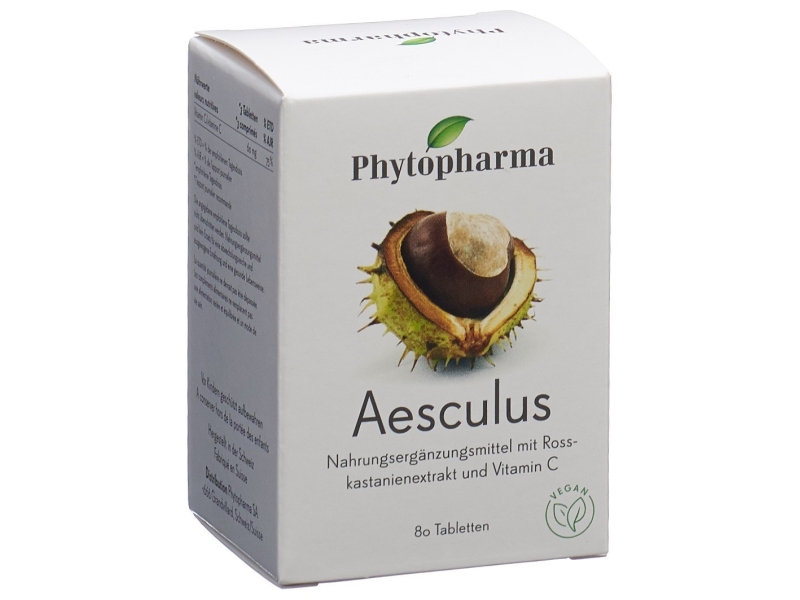 PHYTOPHARMA Aesculus Tabl Ds 80 Stk