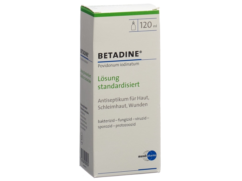 BETADINE solution standard flacon 120ml