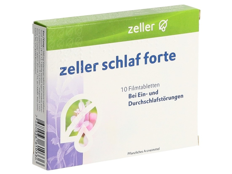 ZELLER Sommeil Forte comprimés pelliculés 10 pièces