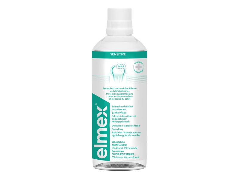 ELMEX Sensitive Eau Dentaire, 400 ml