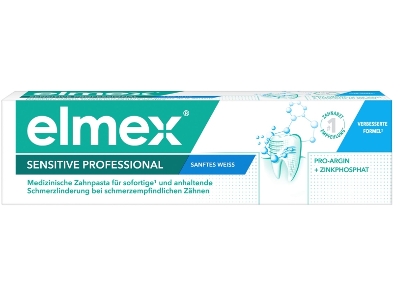ELMEX Snsitive Dentifrice Blancheur, 75 ml
