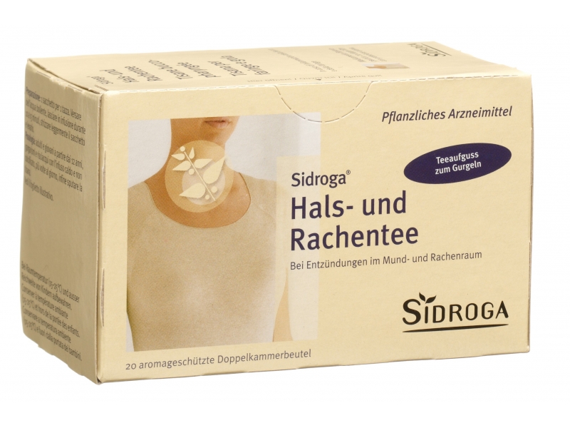 SIDROGA Hals- und Rachentee 20 Beutel 2.5 g