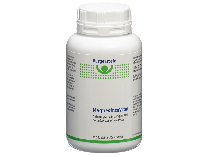 BURGERSTEIN Magnesiumvital, 120 Comprimés