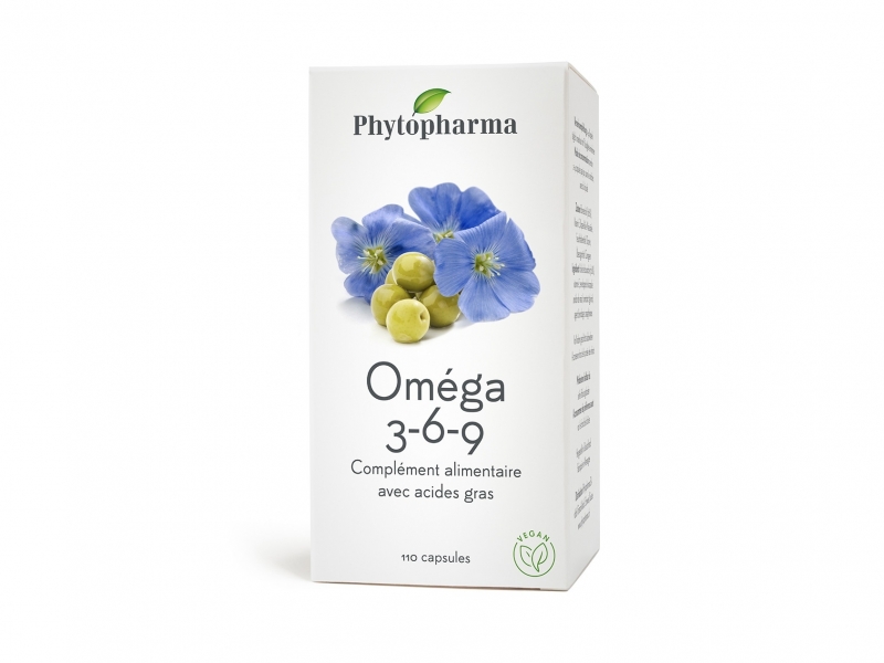 PHYTOPHARMA Oméga 3-6-9, 110 capsules
