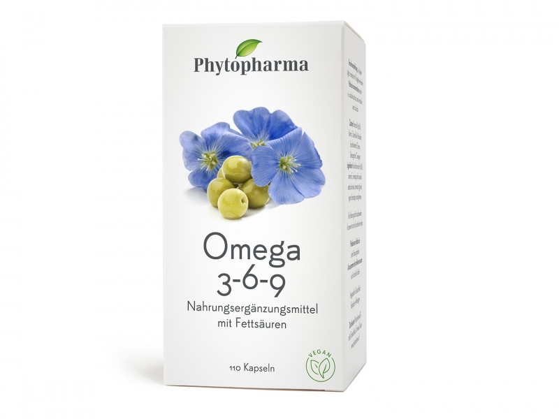PHYTOPHARMA Omega 3-6-9 ,110 Kapseln