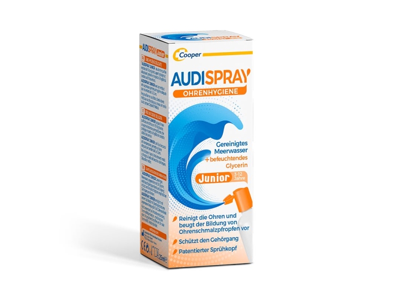 AUDISPRAY Junior Hygiène des oreilles spray 25ml