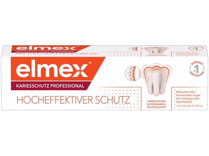 ELMEX PROTECT CARIES PROF dentifrice tb 75 ml