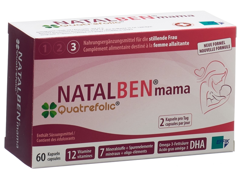 NATALBEN MamaQuatrefolic 60caps