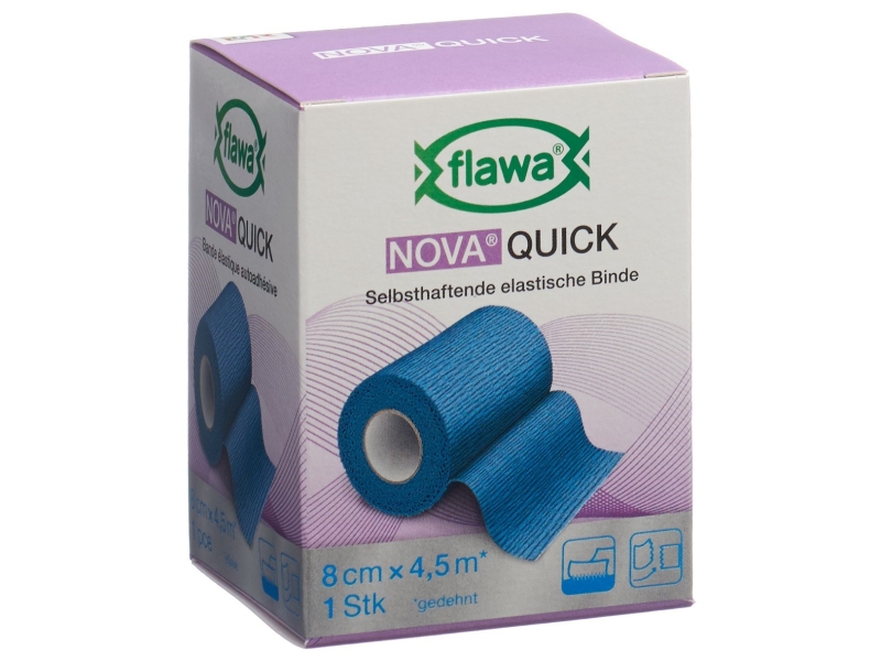 FLAWA NOVA Quick bande au cohé 8cmx4.5m bl